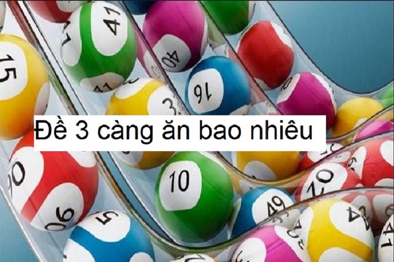 Cách tính toán trong dàn đề 3 càng